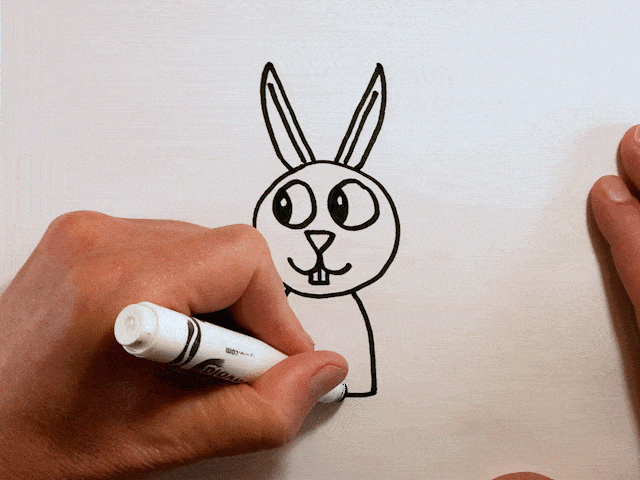 Cute Rabbit illustration Rabbit kawaii chibi vector drawing style Rabbit  cartoon Bunny Stock Vector | Adobe Stock